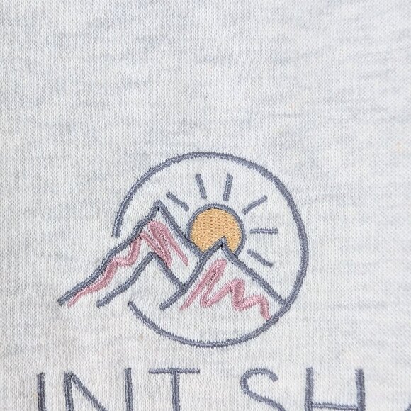 Cozy Oatmeal Heather Mount Shasta Crewneck Sweatshirt Granola Gorpcore S - Picture 8 of 13